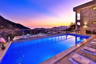 Villa Narin 10 | Kalkan İslamlar’da Kapalı Isıtmalı Havuzlu, Jakuzili 