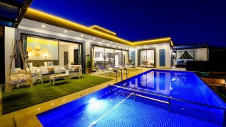 Villa Lavinya – Kalkan Sarıbelen’de Jakuzili ve Özel Havuzlu Villa