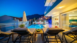 Villa Angel | Kalkan Kışla Koyu’nda Deniz Manzaralı Lüks Kiralık Villa