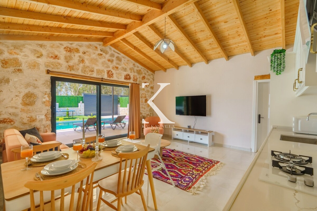 Villa Deniz Yıldızı 1 | Patara’da Jakuzili, Korunaklı, Doğa Manzaralı