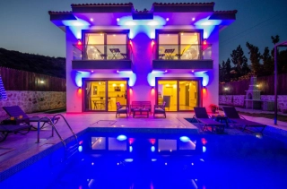 Villa Luka – Patara’da Jakuzili, Bahçeli ve Özel Havuzlu Tatil Villası