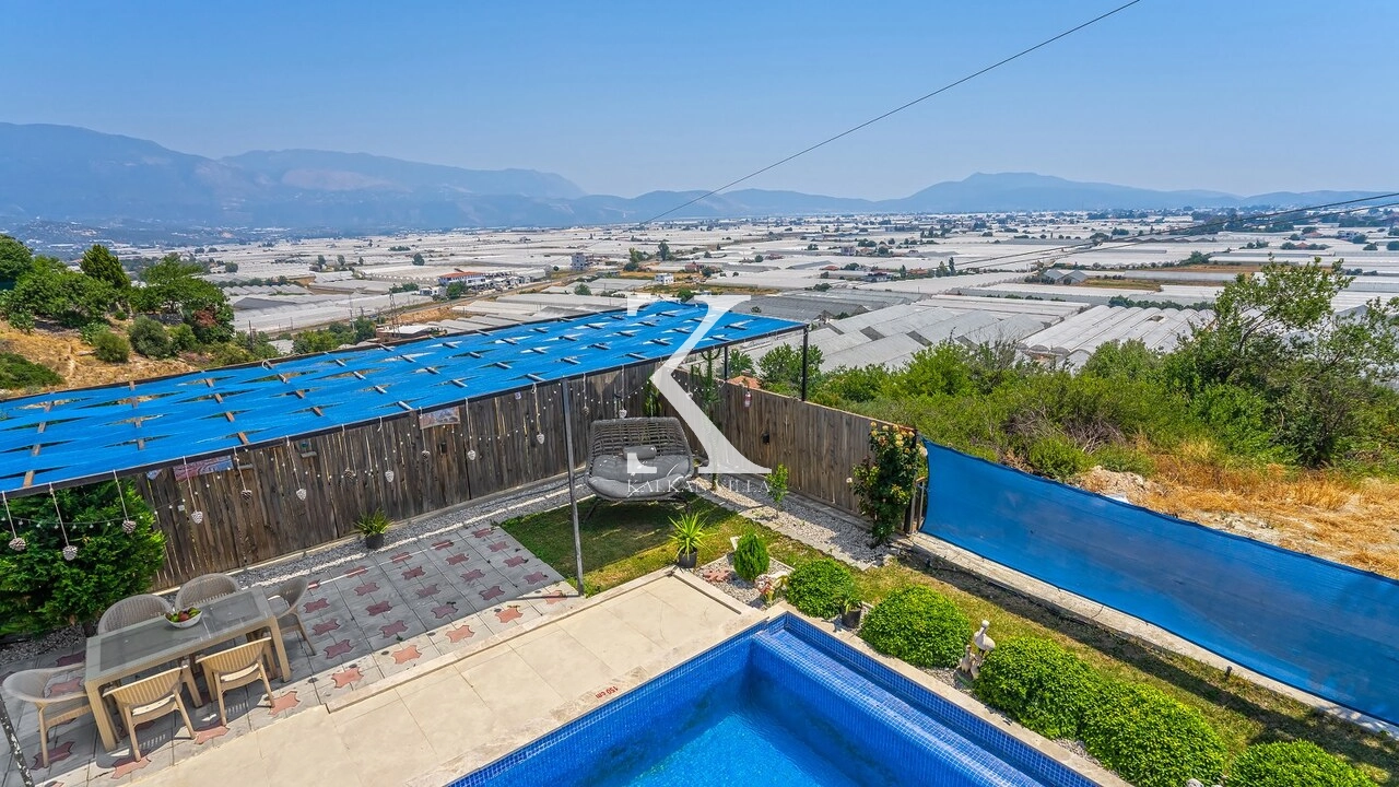 Villa Aksoy 2 | Kalkan Çayköy’de Jakuzili, Korunaklı, Özel Havuzlu