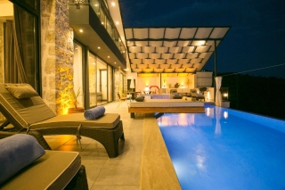 Villa Nil Exclusive – Kalkan Üzümlü’de Manzaralı Lüks Tatil Villası