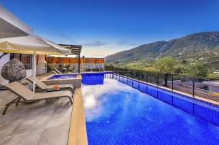 Villa Zeytin Sarıbelen – Korunaklı Havuzlu, Doğa Manzaralı Villa