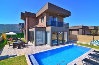 Kaş Kiralık Muhafazakar Villa | Jakuzili & Özel Havuzlu Villa Duru Kaş