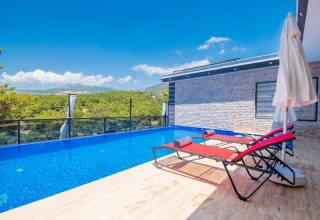 Villa Anemon 2 – Kalkan Akbel’de, Kapalı Havuzlu Tatil Villası