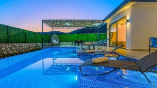 Villa Ortaç 3 – Kalkan Bezirgan’da Jakuzili, Gözlerden Uzak Aile Villa