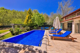 Villa Kaputaş 5 | Kalkan Sarıbelen’de Jakuzili, Kapalı Havuz