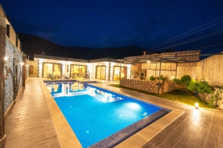 Villa İnci Çavdır | Kalkan Çavdır’da Korunaklı Havuzlu Villa