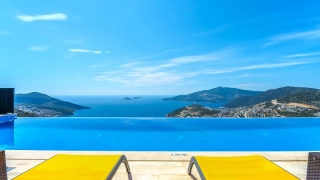 Villa Royal Kördere | Kalkan Kördere’de Deniz Manzaralı Jakuzili Villa