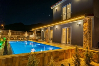Villa Dream House | Kalkan Sarıbelen’de Korunaklı, Özel Havuzlu 6 Kişi