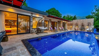 Villa Glory – Kalkan İslamlar’da Korunaklı Havuzlu, Jakuzili, Saunalı 
