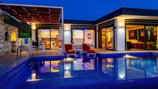 Villa Yağmur Üzümlü | Kalkan Üzümlü’de Jakuzili ve Korunaklı