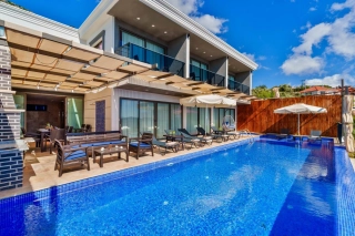 Villa Grand Emora 1 – Kalkan Kördere’de Deniz Manzaralı, Havuzlu Villa