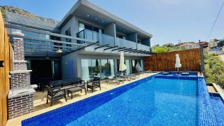 Villa Grand Emora 1 – Kalkan Kördere’de Deniz Manzaralı, Havuzlu Villa