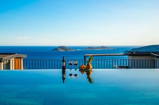 Villa Aura E – Kalkan Kalamar’da Deniz Manzaralı, Özel Havuzlu