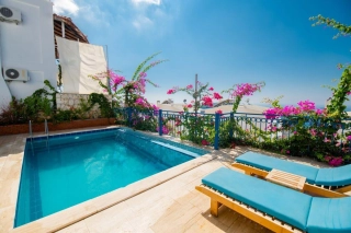 Villa Manzara Kördere | Kalkan’da Deniz Manzaralı Lüks Villa