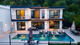 Villa Bulut 4, Kaş’da 3 yatak odalı Hamam, Saunalı | Kalkan Villa