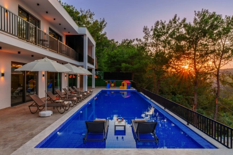 Villa Blue Night