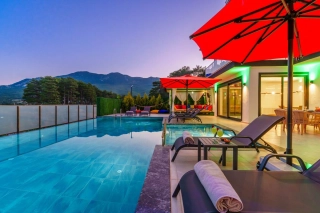 Villa Nirvana Çamlıova | Jakuzili, Kapalı Isıtmalı Havuzlu, Lüks Aile 