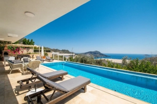 Villa Al Nuzha Kalkan | 10 Kişilik Özel Havuzlu Lüks Villa Kiralama