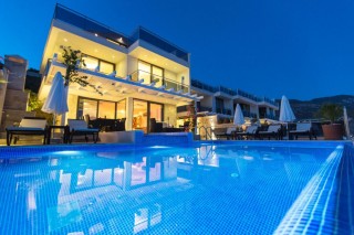 Villa Kalamar 1 | Kalkan Kalamar’da Yakın, Deniz Manzaralı Vİlla