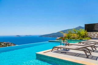 Villa Mirada 1 – Kalkan Kalamar’da Eşsiz Deniz Manzaralı Lüks Tatil
