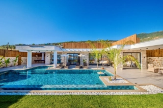 Villa Elysium – Kalkan Çavdır’da Isıtmalı Havuzlu, Jakuzili Muhafazakâ